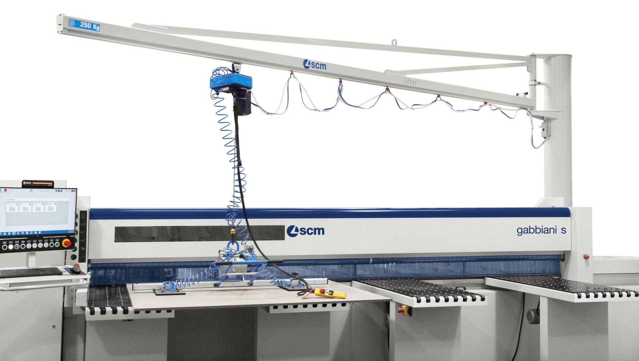 Machine photo lifter